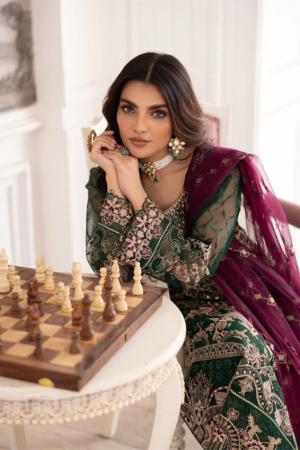 Ramsha Dastoor Collection’s Unstitched 3-piece suit