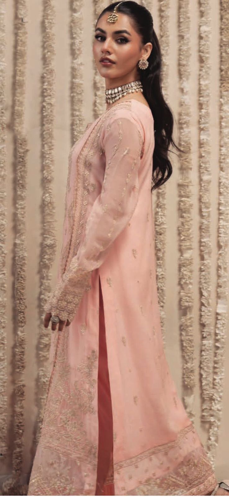 Mehfil Collection’s Unstitched 3-piece suit (003)