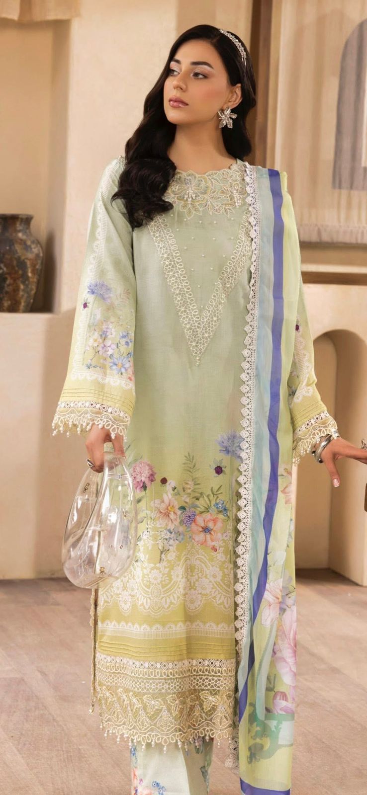 ADans Collection’s Unstitched 3-piece suit (006)